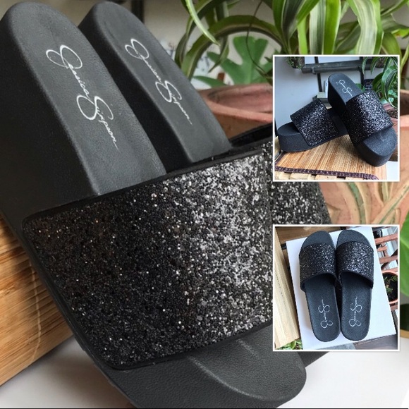 Jessica Simpson platform slide sandals - Picture 5 of 14